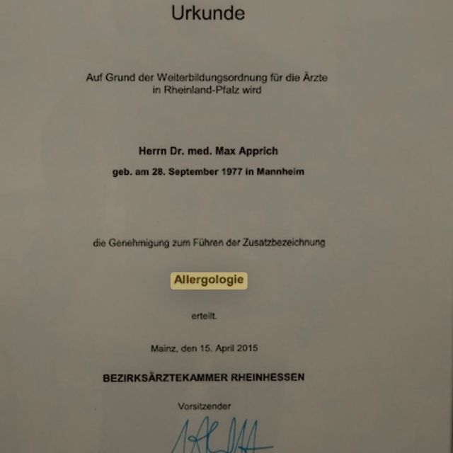 Bild vergrößern: certificate 1
