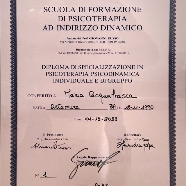 Ingrandire l'immagine: certificate 3