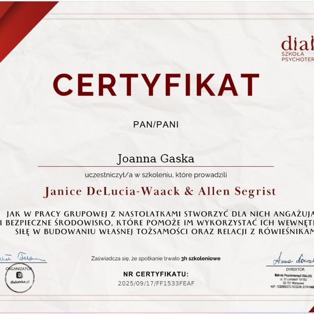 Powiększ obraz: certificate 6