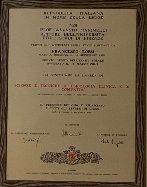 Ingrandire l'immagine: certificate 1