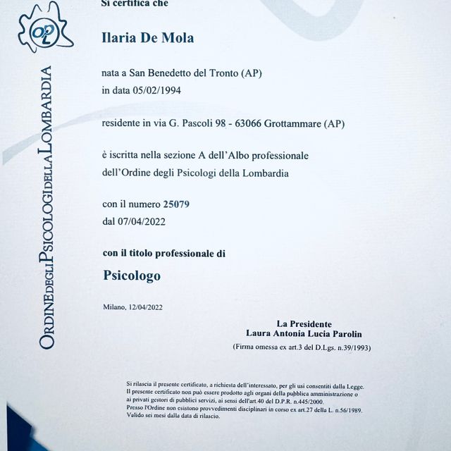 Ingrandire l'immagine: certificate 1