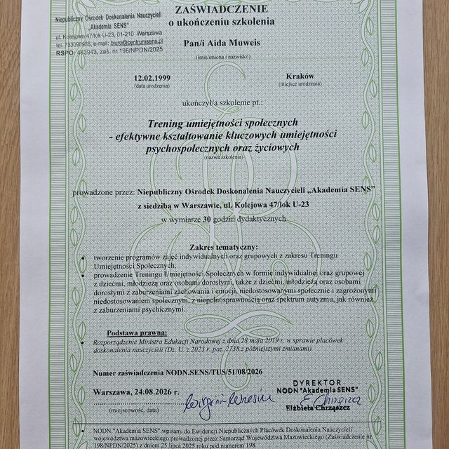 Powiększ obraz: certificate 6