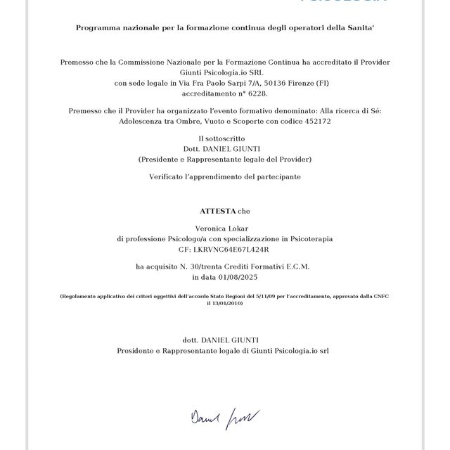 Ingrandire l'immagine: certificate 1