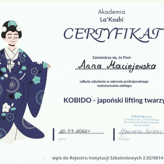 Powiększ obraz: certificate 13