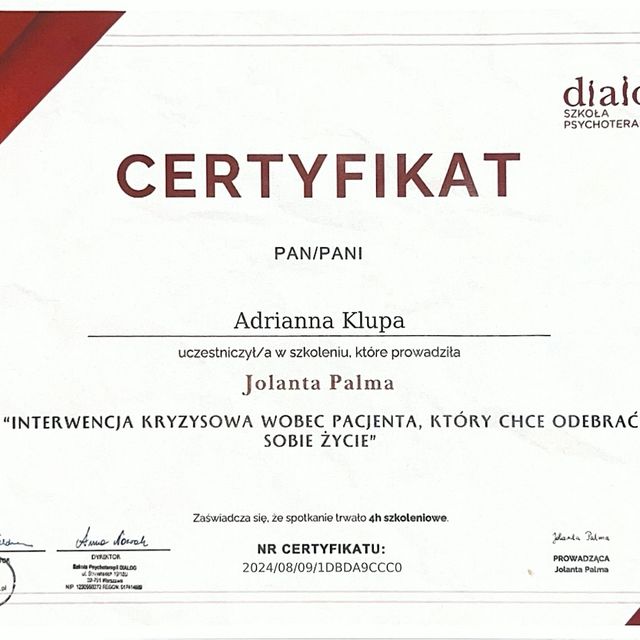 Powiększ obraz: certificate 4
