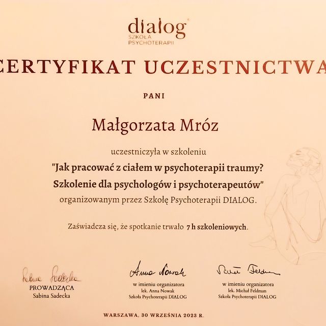 Powiększ obraz: certificate 9