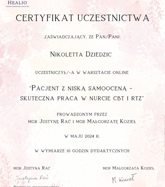 Powiększ obraz: certificate 9