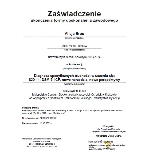 Powiększ obraz: certificate 6