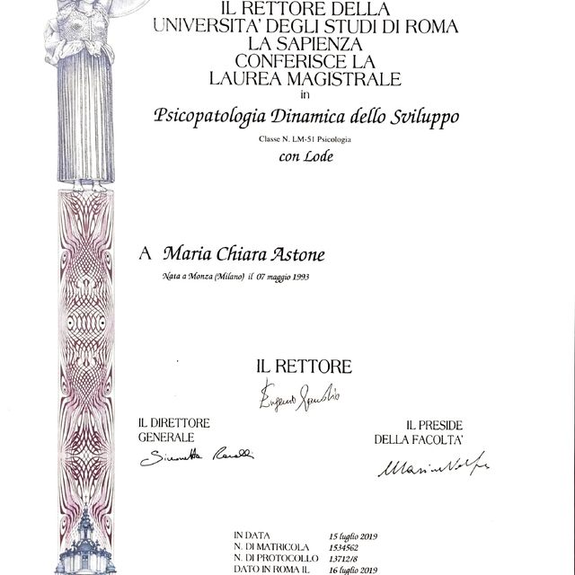 Ingrandire l'immagine: certificate 1