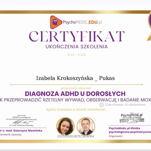 Powiększ obraz: certificate 16