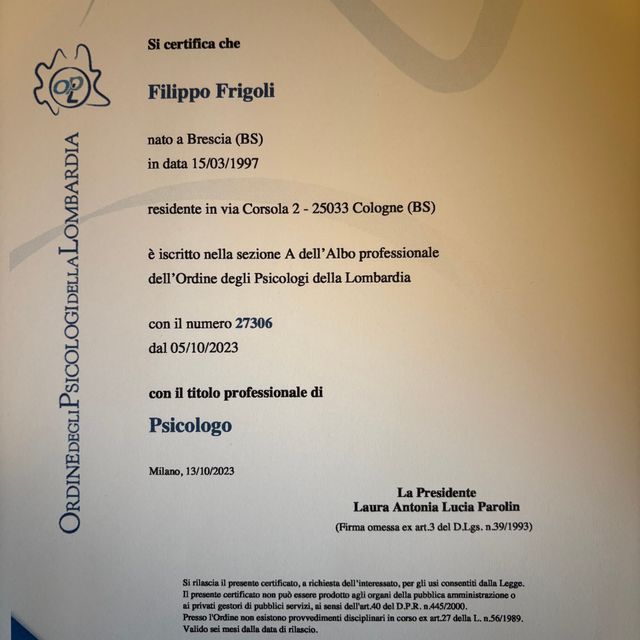 Ingrandire l'immagine: certificate 2