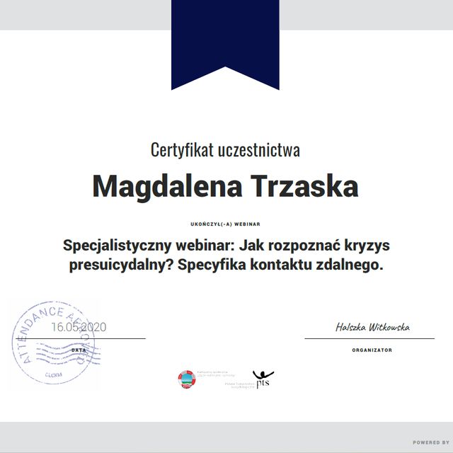 Powiększ obraz: certificate 8