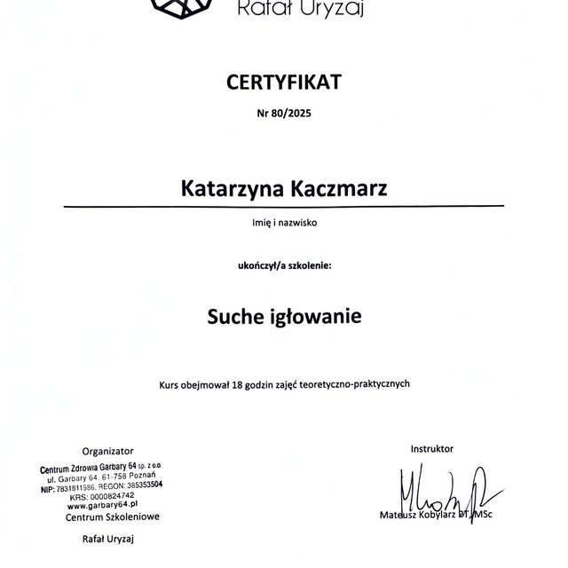 Powiększ obraz: certificate 8