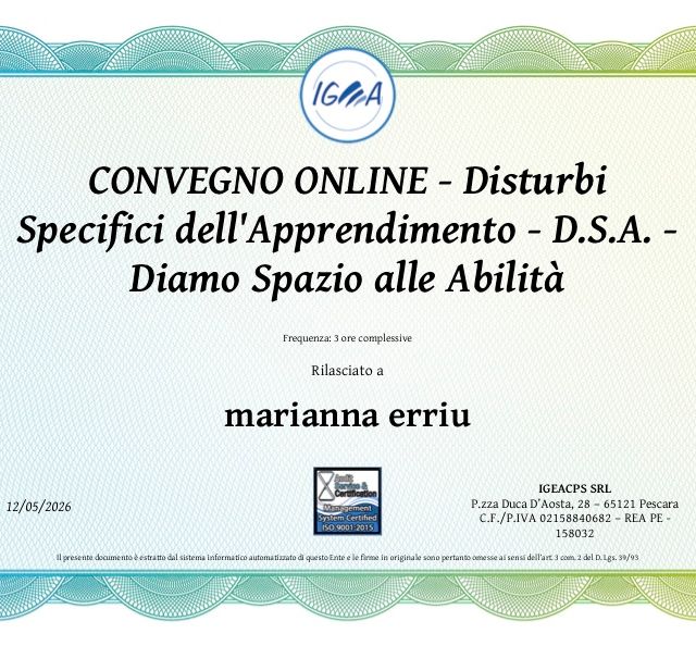 Ingrandire l'immagine: certificate 9