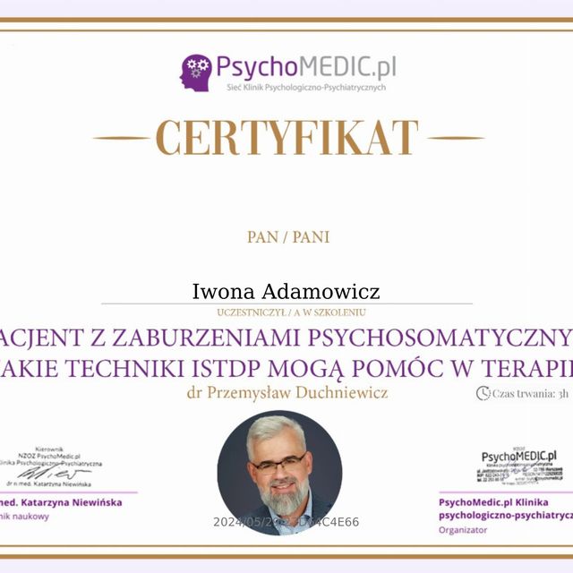 Powiększ obraz: certificate 18