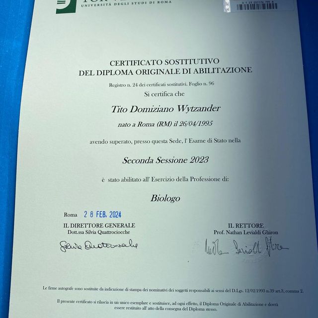 Ingrandire l'immagine: certificate 1