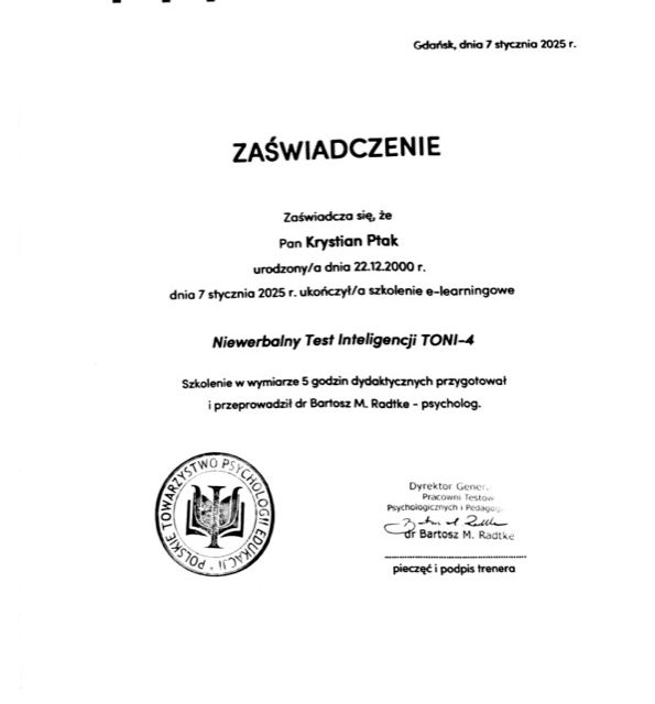 Powiększ obraz: certificate 5