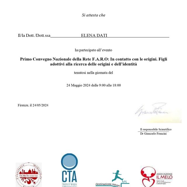 Ingrandire l'immagine: certificate 1