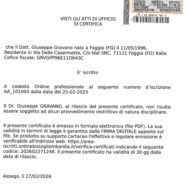 Ingrandire l'immagine: certificate 1