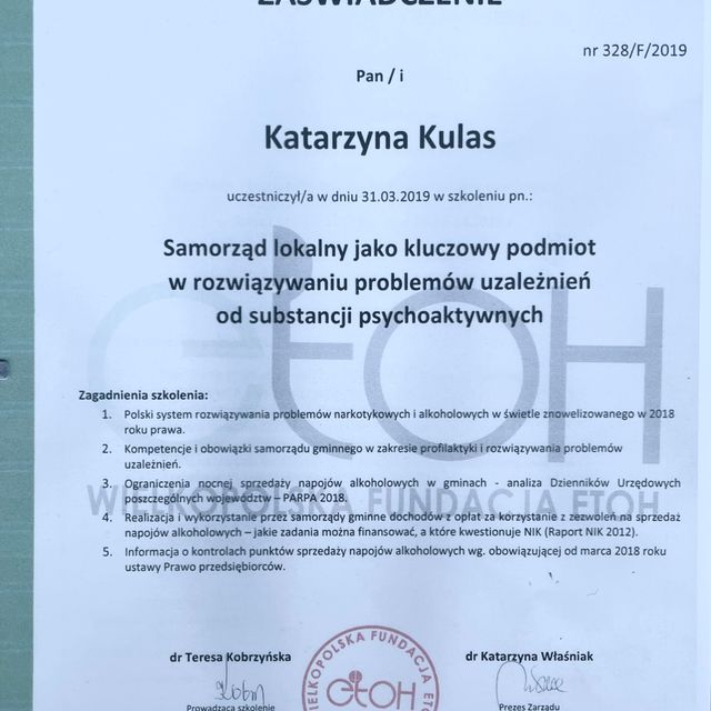 Powiększ obraz: certificate 8