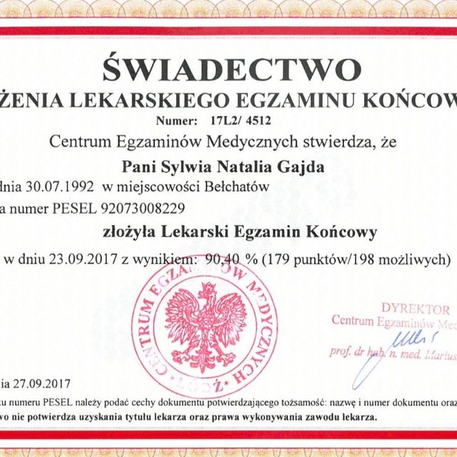 Powiększ obraz: certificate 45