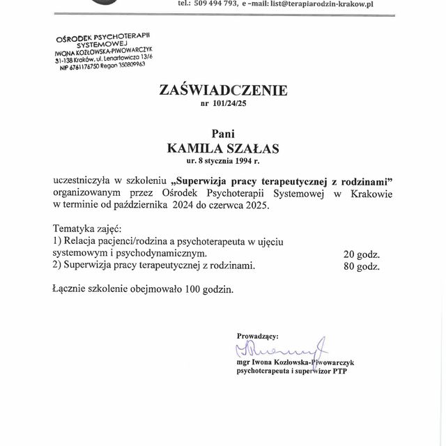 Powiększ obraz: certificate 1