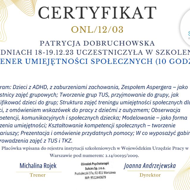 Powiększ obraz: certificate 3