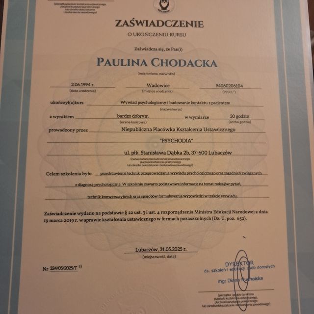 Powiększ obraz: certificate 2