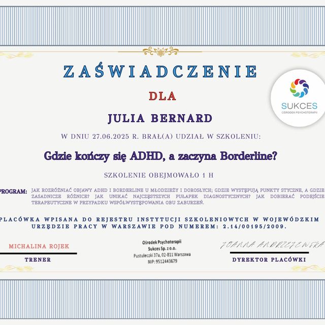 Powiększ obraz: certificate 10