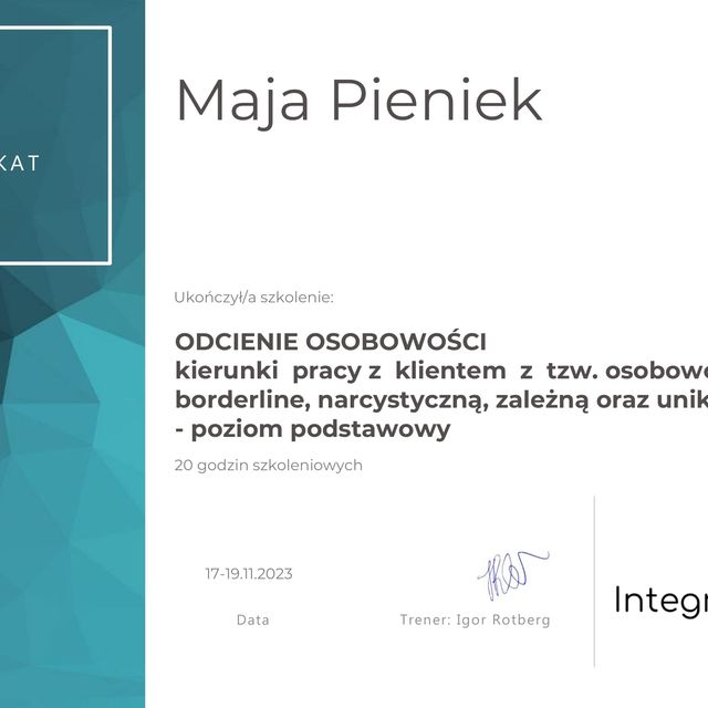 Powiększ obraz: certificate 9