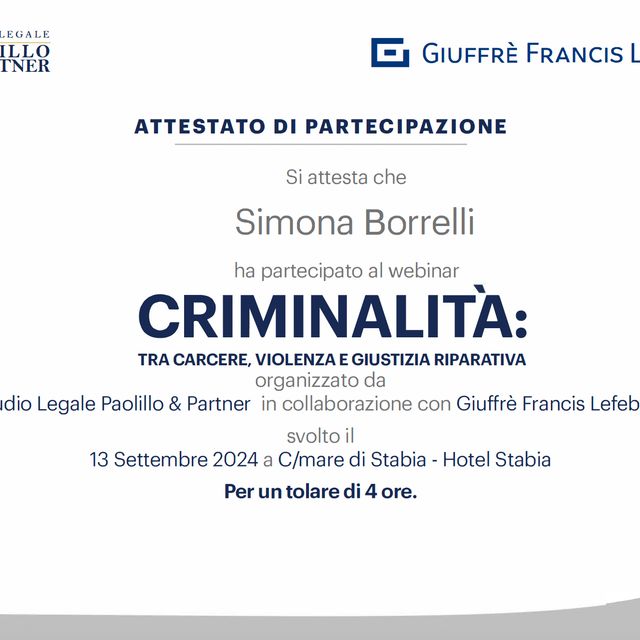Ingrandire l'immagine: certificate 6