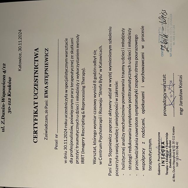 Powiększ obraz: certificate 5