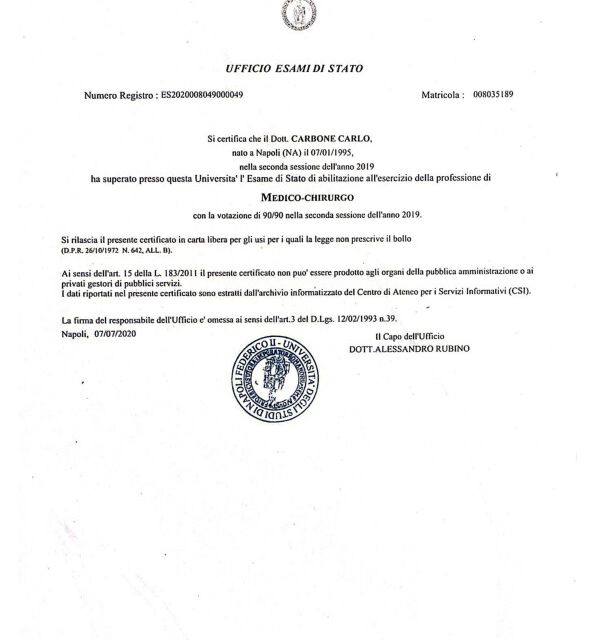 Ingrandire l'immagine: certificate 3
