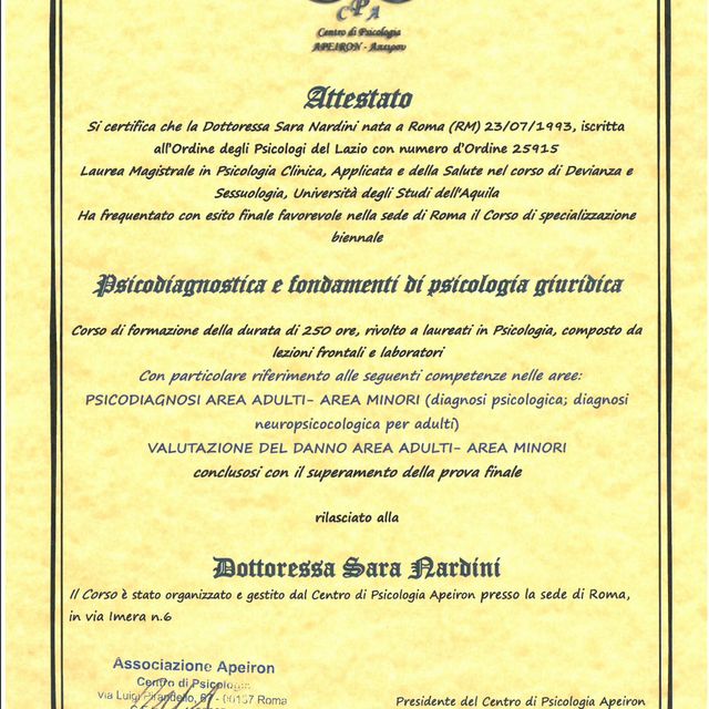 Ingrandire l'immagine: certificate 3
