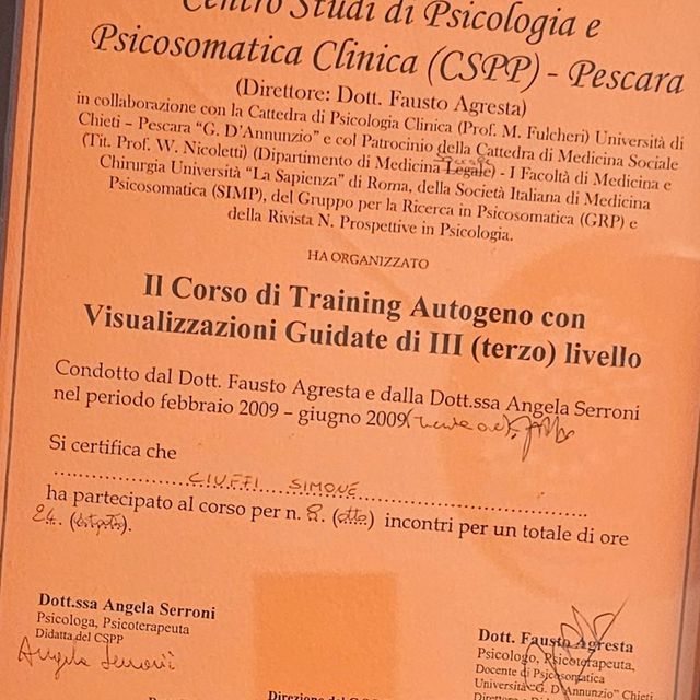 Ingrandire l'immagine: certificate 8