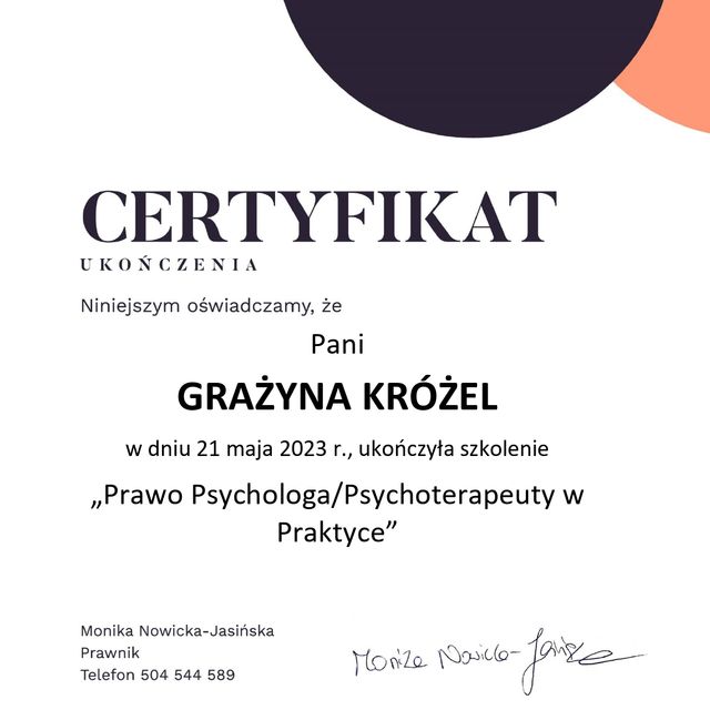 Powiększ obraz: certificate 10