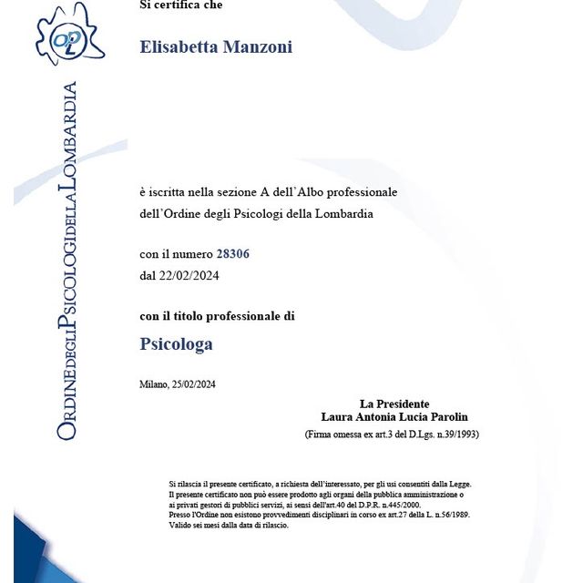 Ingrandire l'immagine: certificate 1
