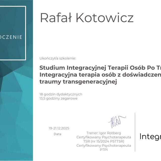 Powiększ obraz: certificate 14