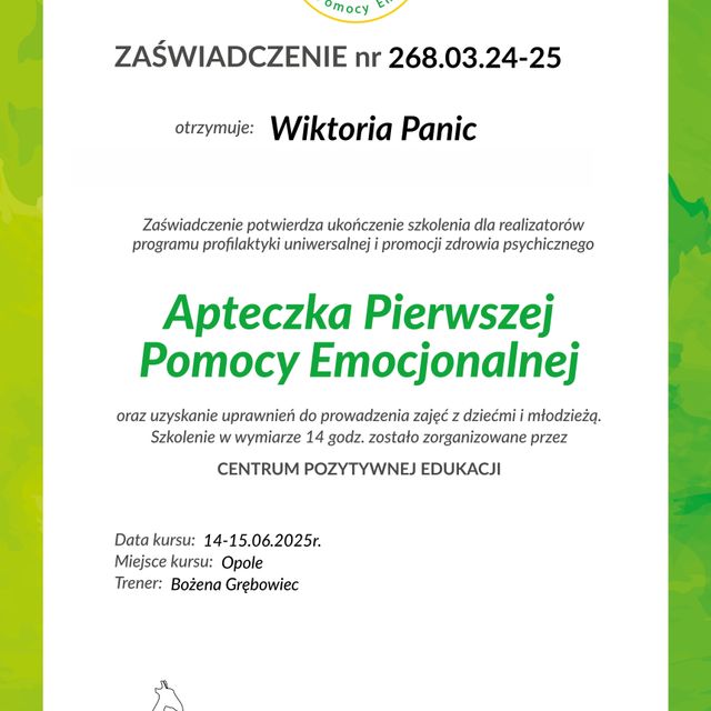 Powiększ obraz: certificate 3