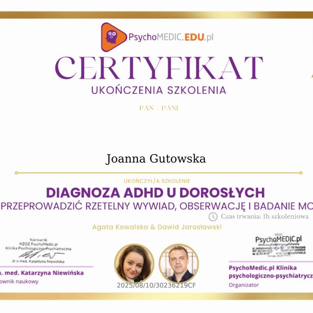 Powiększ obraz: certificate 17