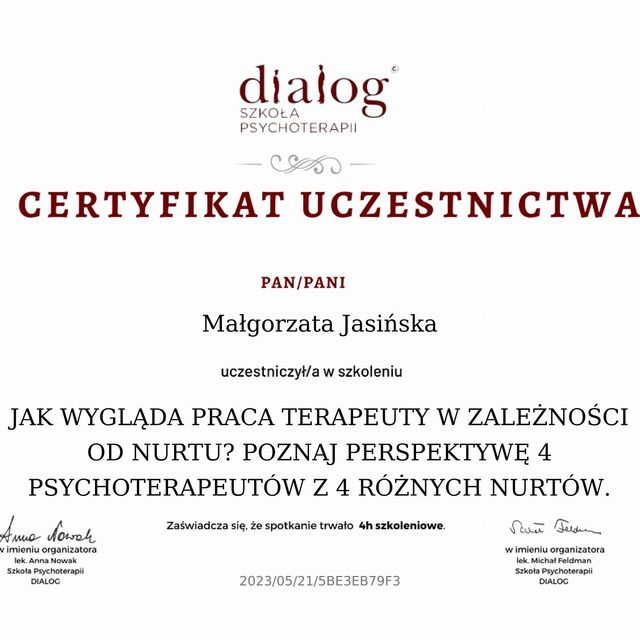 Powiększ obraz: certificate 50