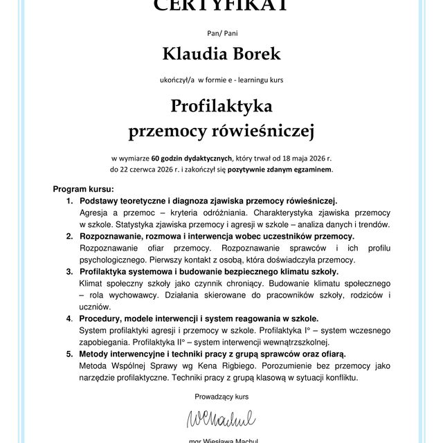 Powiększ obraz: certificate 1