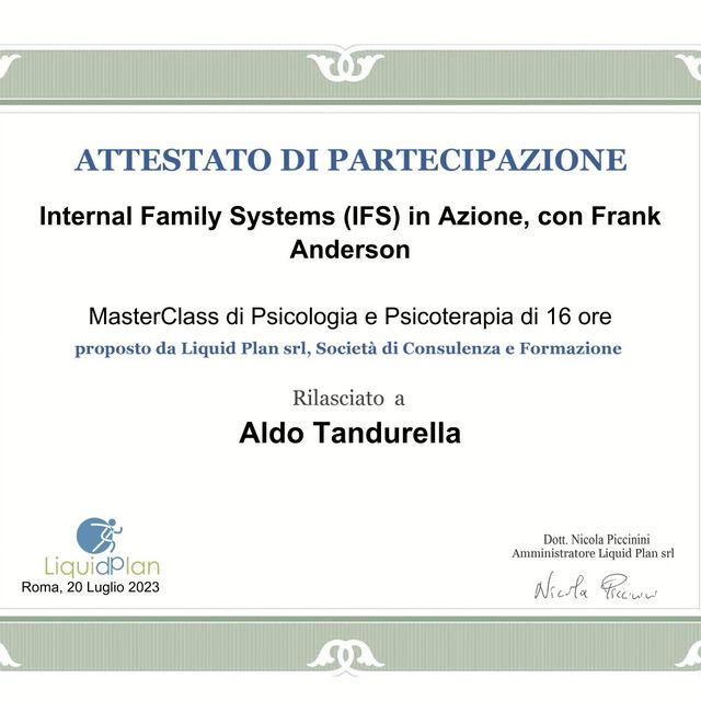 Ingrandire l'immagine: certificate 1