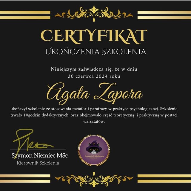 Powiększ obraz: certificate 8