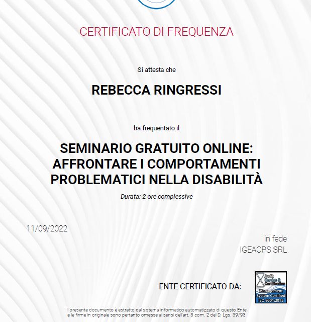 Ingrandire l'immagine: certificate 4