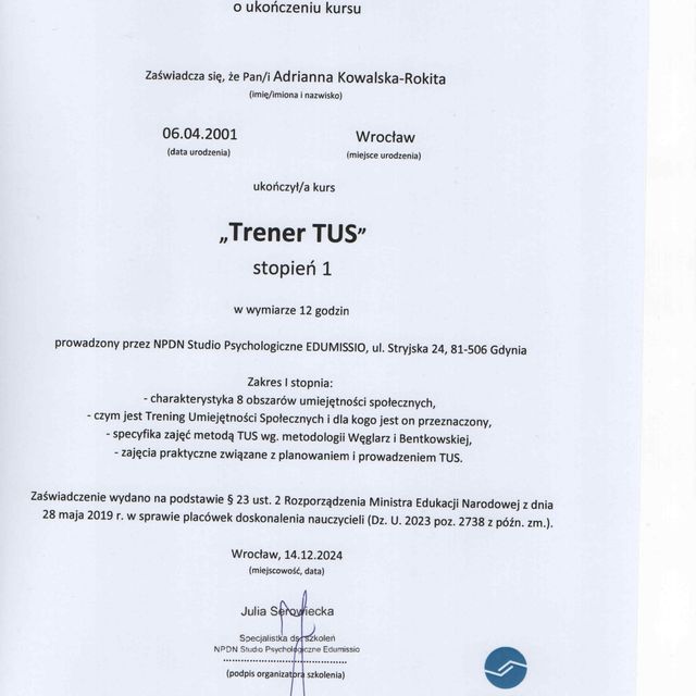 Powiększ obraz: certificate 2