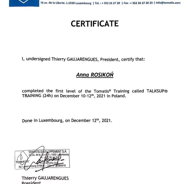 Powiększ obraz: certificate 14