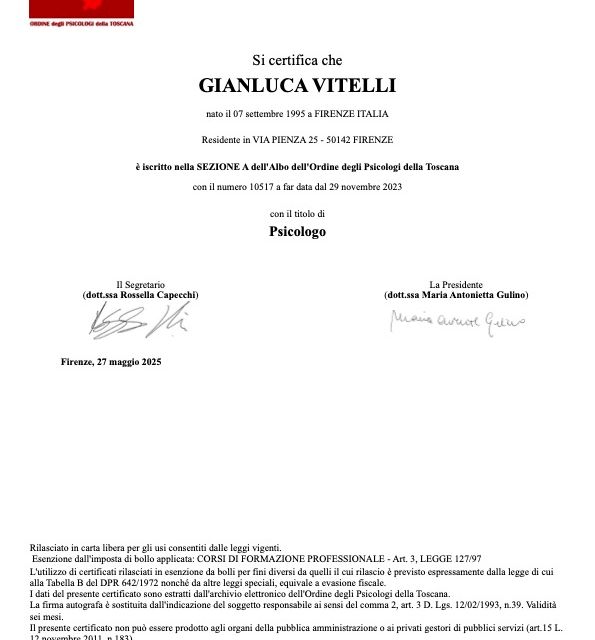Ingrandire l'immagine: certificate 1