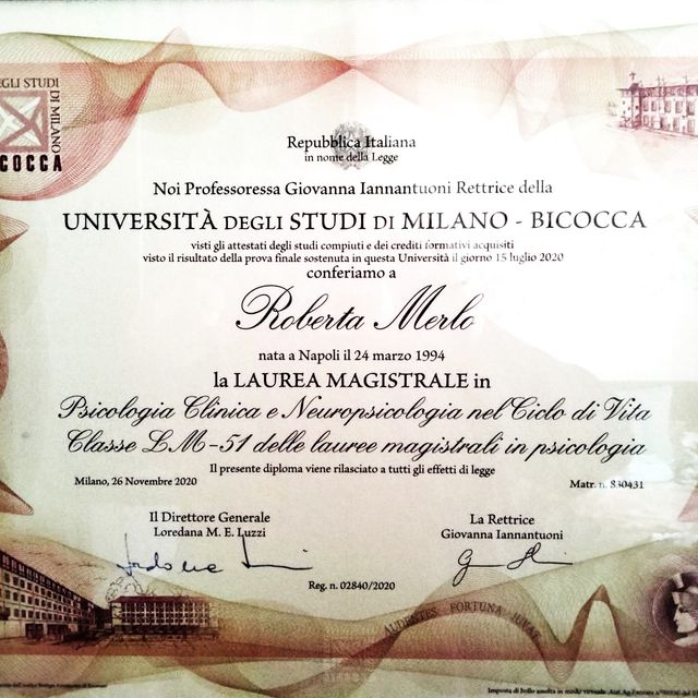 Ingrandire l'immagine: certificate 1