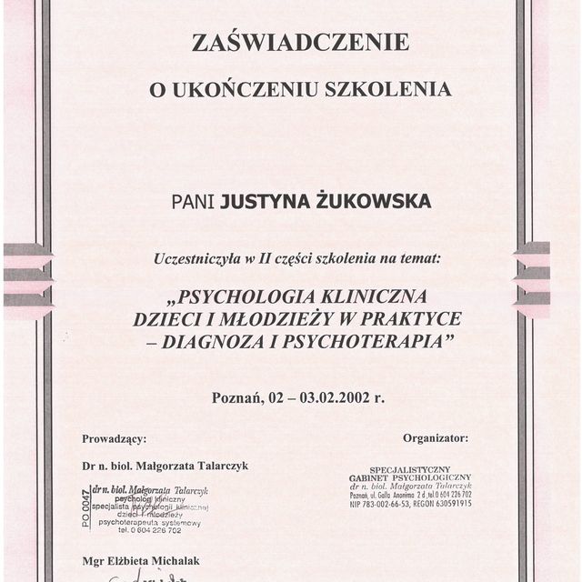 Powiększ obraz: certificate 15